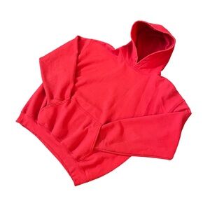 Blank Red Hoodie